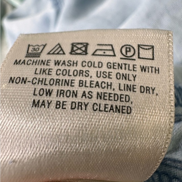 Anthropologie Holding Horses Novela Chambray Dress Size XS - Picture 11 of 12